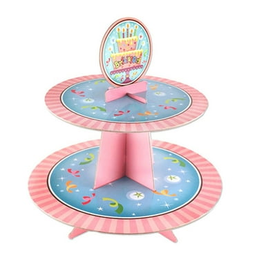 Pink,1512-7475 Princess,Disney Cupcake/Treat Stand,Cardboard,Wilton 